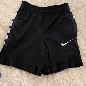 Nike Black Shorts with White Logo